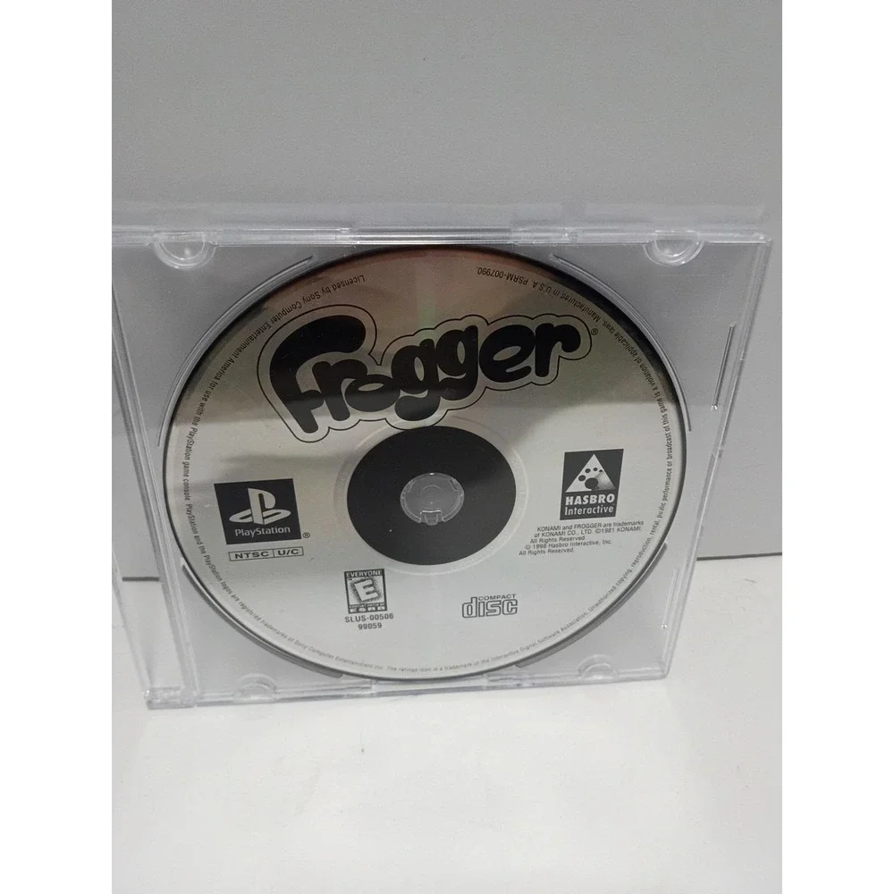 Frogger He's Back PS1 PlayStation Game disc only it's me the f*** off
